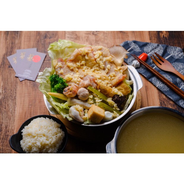 蒜頭雞湯鍋